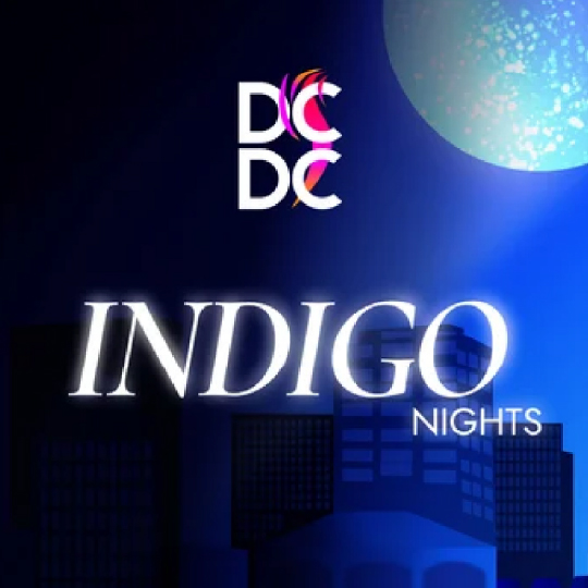 DCDC Home page Indigo Nights cropped May 15, 2026 | Convention Center