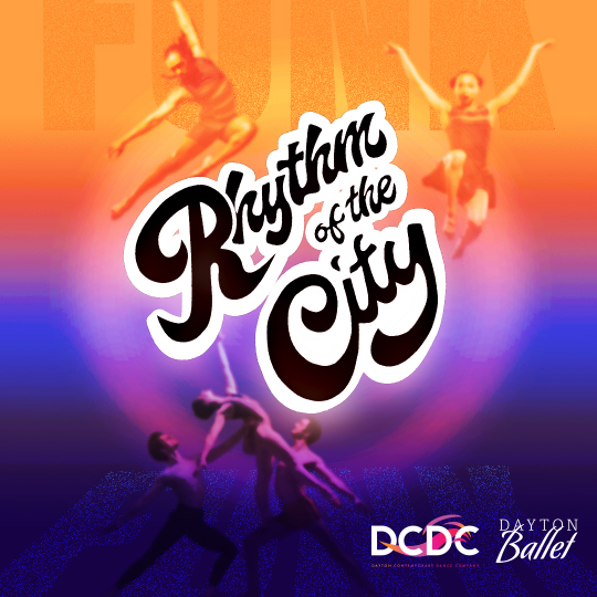 rhythm of the city square with logo